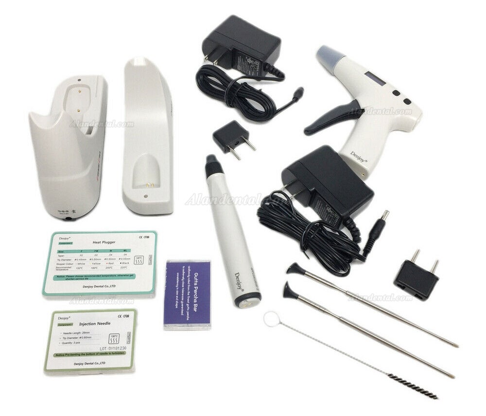 Denjoy FREE-Fill Dental Cordless Gutta Percha Obturation Endodonotic System Kit